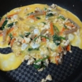 簡単リメイク 白和えのタマゴ炒め レシピ 作り方 By みーちゃん6914 楽天レシピ